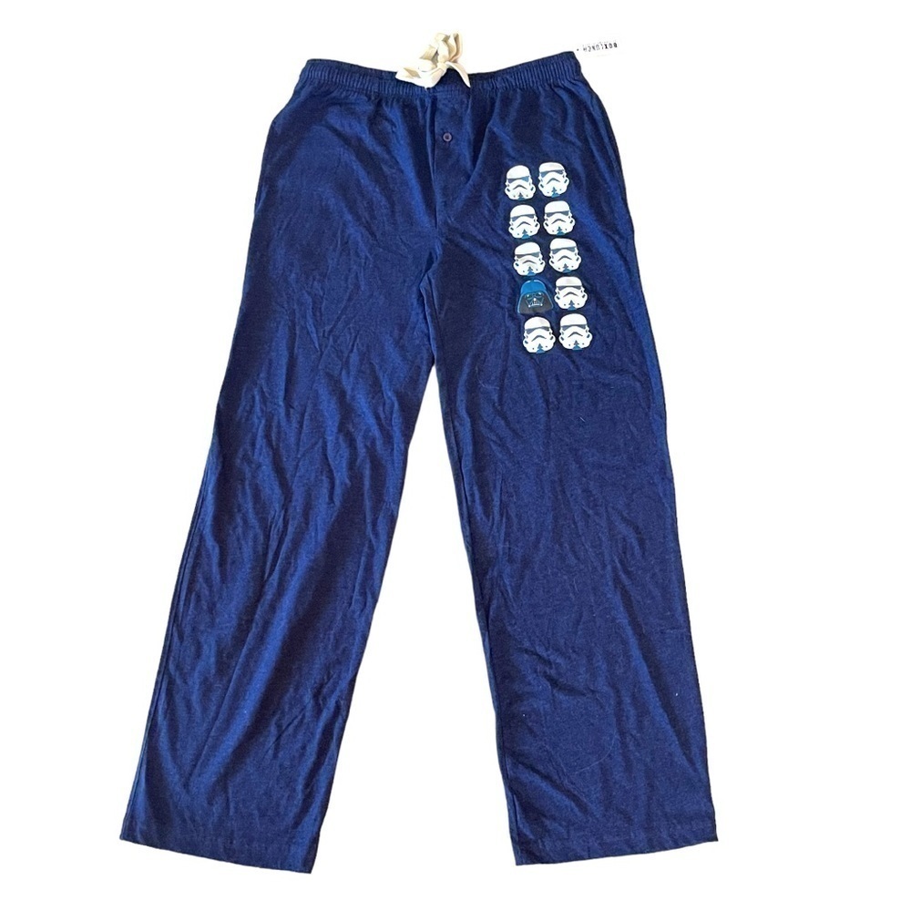 STAR Wars box lunch NWT blue lounge pants - Picture 8 of 8